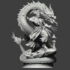 wolverine dragon diorama statue 10