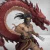 wolverine dragon diorama statue 14