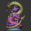 wolverine dragon diorama statue 2