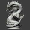 wolverine dragon diorama statue 4