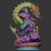 wolverine dragon diorama statue 7