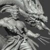 wolverine dragon diorama statue 8