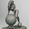 Sexy Tie Fighter Pilot Diorama Statue | 3D Print Model | STL Files