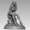 Sexy Rebel Pilot Diorama Statue | 3D Print Model | STL Files
