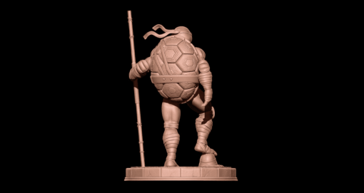 TMNT Donatello Triumphant Statue | 3D Print Model | STL Files