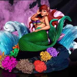 Ariel Little Mermaid Adult (+NSFW) | 3D Print Model | STL Files