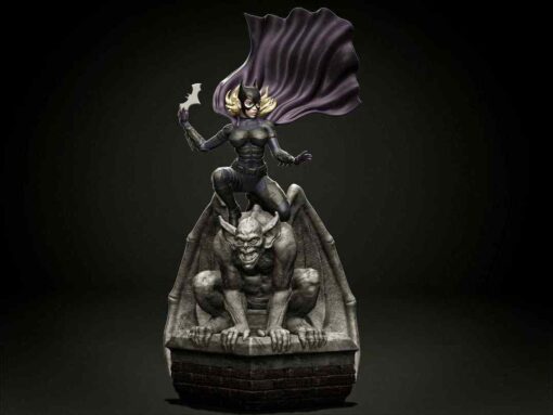 BatGirl Diorama Statue | 3D Print Model | STL Files