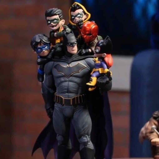 Batman and Kids Diorama Statue | 3D Print Model | STL Files