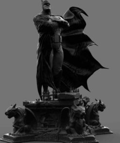 Batman Dark Crusader Diorama Statue | 3D Print Model | STL Files