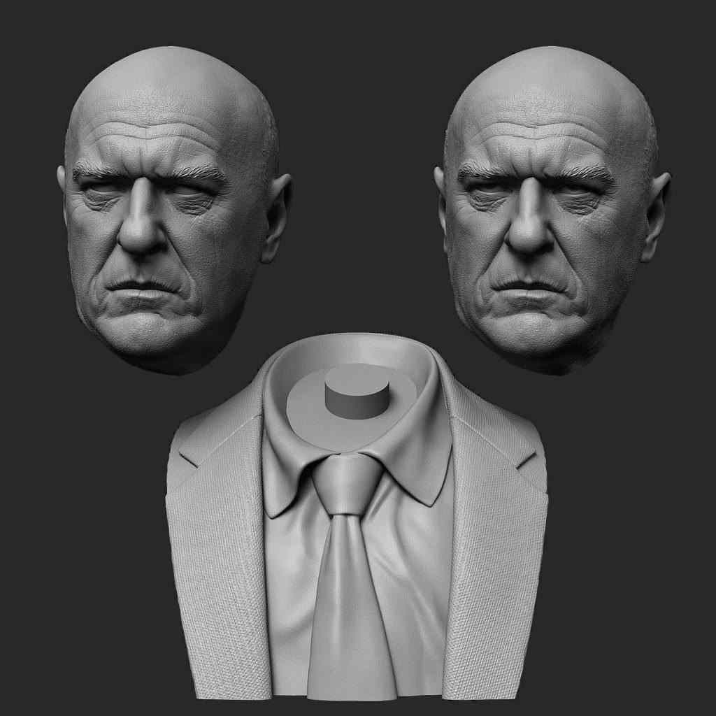 BUST HANK SCHRADER Breaking Bad EUR 140,00 - FR