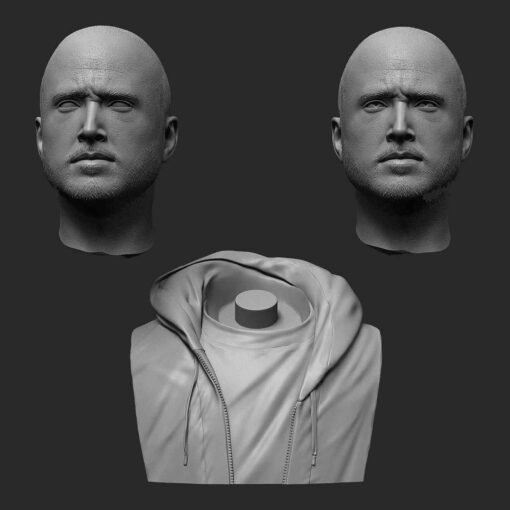 Breaking Bed – Jesse Pinkman Bust | 3D Print Model | STL Files