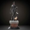 Catwoman on Volt Statue | 3D Print Model | STL Files