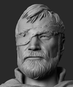 Game of Thrones – Beric Dondarrion Bust | 3D Print Model | STL Files