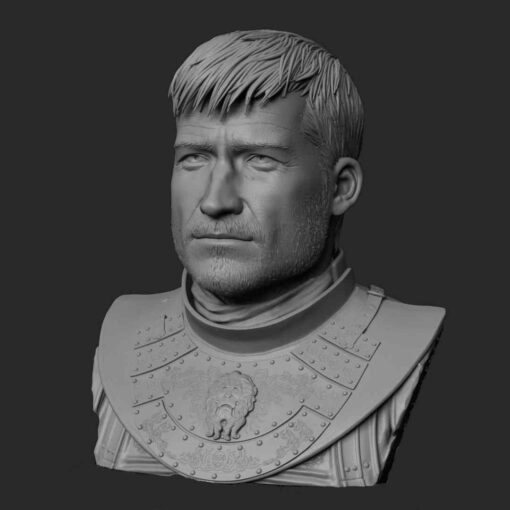Game of Thrones – Jaime Lannister Bust | 3D Print Model | STL Files
