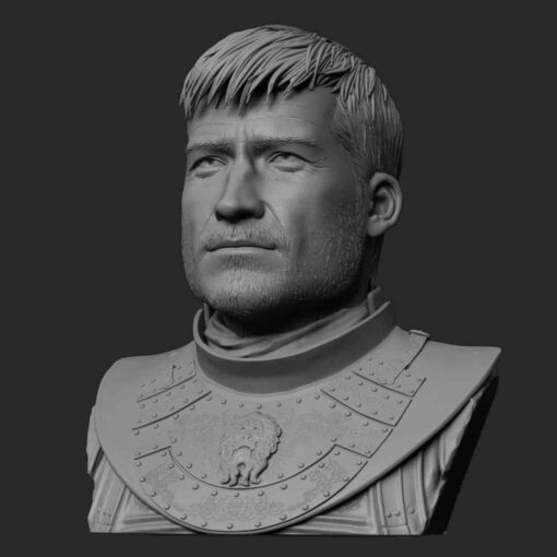 Game of Thrones – Jaime Lannister Bust | 3D Print Model | STL Files