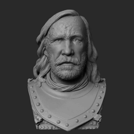 Game of Thrones – Sandor Clegane (The Hound) Bust | 3D Print Model | STL Files