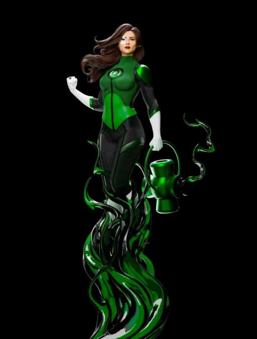 Green Lantern – Jessica Cruz Statue | 3D Print Model | STL Files