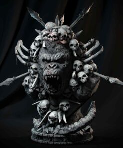 King Kong Bust | 3D Print Model | STL Files