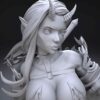lady devil statue 6