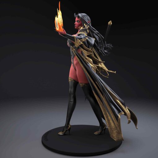 Lady Devil Statue | 3D Print Model | STL Files