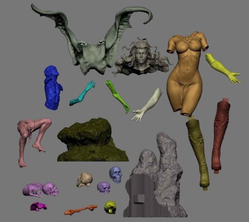 Madelyne Pryor – The Goblin Queen | 3D Print Model | STL Files