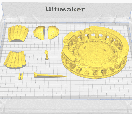 Gladiator Maximus Statue | 3D Print Model | STL Files