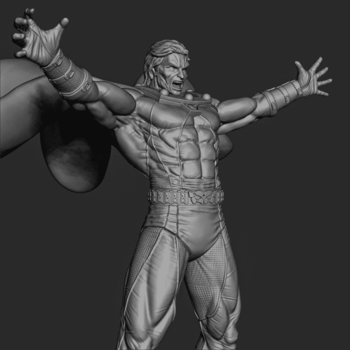 X-Men vs Sentinel Diorama Statue #2 | 3D Print Model | STL Files