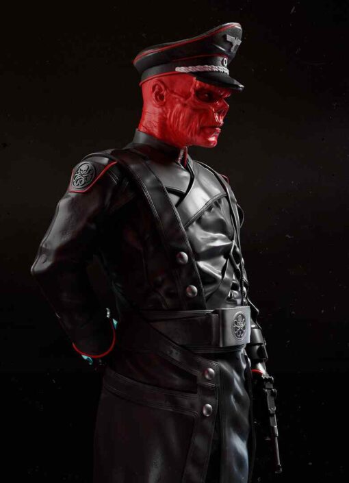 Red Skull Statue | 3D Print Model | STL Files