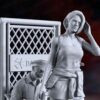 resident evil jill valentine diorama statue