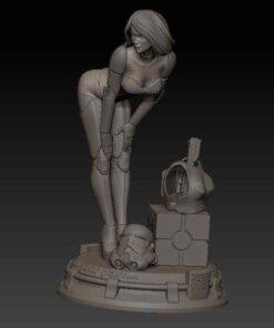 Sexy Stormtrooper Diorama Statue | 3D Print Model | STL Files