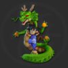 Goku F3 with Dragon Statue | 3D Print Model | STL Files