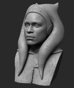 Star Wars – Ahsoka Bust | 3D Print Model | STL Files