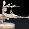 star wars ig11 bounty hunter droid diorama statue 3