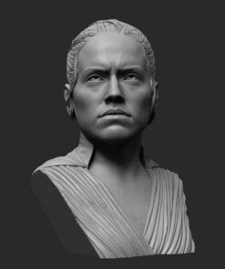 Star Wars – Rey Bust | 3D Print Model | STL Files