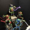 teenage mutant ninja turtles diorama statue 3