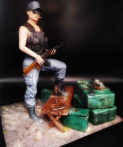Terminator – Sarah Connor Diorama Statue (+NSFW) | 3D Print Model | STL Files