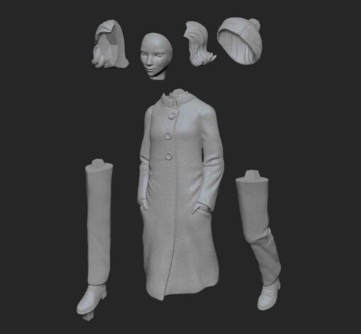 The Queen’s Gambit Statue | 3D Print Model | STL Files