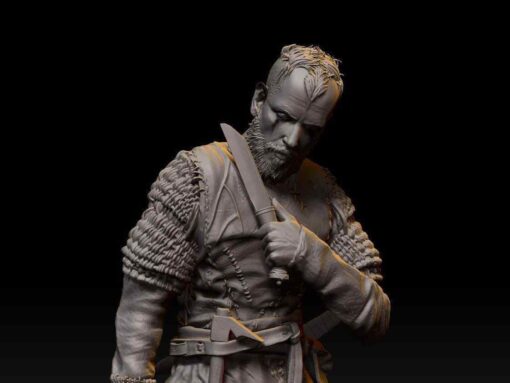The Vikings – Floki Statue | 3D Print Model | STL Files