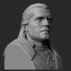 the witcher geralt of rivia bust 3