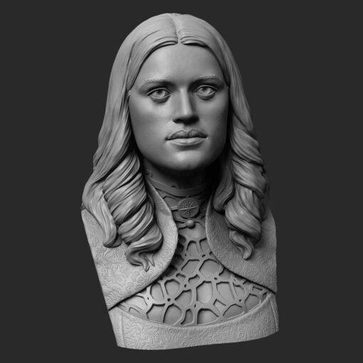 The Witcher – Yennefer of Vengerberg Bust | 3D Print Model | STL Files