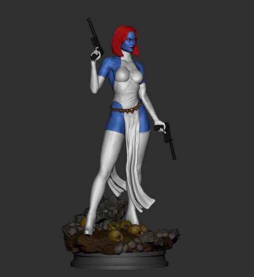 X-Men – Mystique Statue | 3D Print Model | STL Files