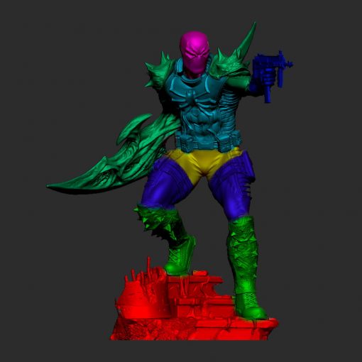 Agent Venom Statue | 3D Print Model | STL Files