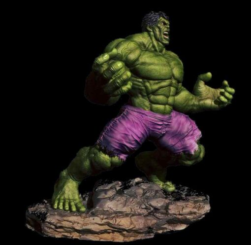 Angry Hulk Statue | 3D Print Model | STL Files