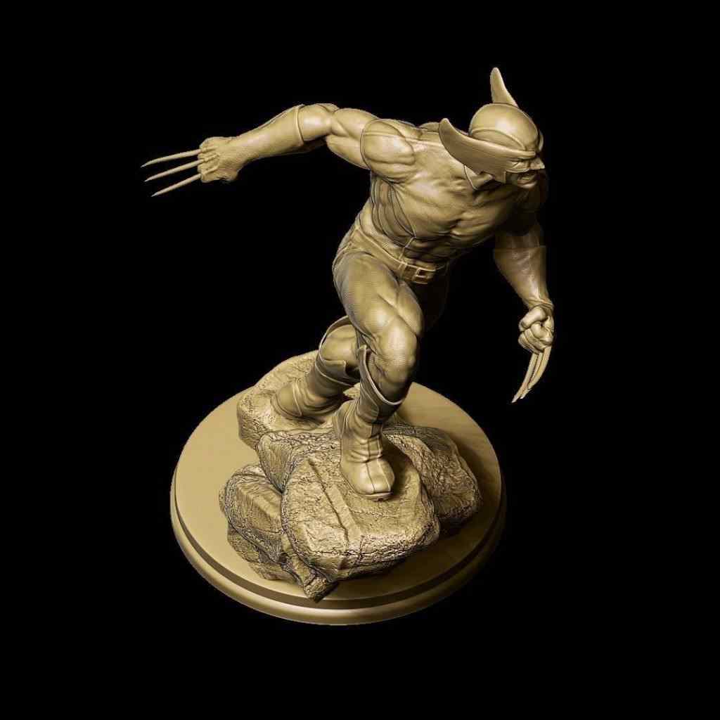 Angry Wolverine Diorama Statue ‹ 3D Spartan Shop