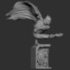 batman jumping diorama statue 6