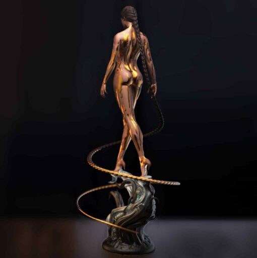 Beowulf Grendel’s Mother – Angelina Jolie Statue (NSFW) | 3D Print Model | STL Files