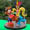 crash bandicoot and coco diorama statue 5