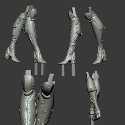 Cyberpunk 2077 – Ciri Statue | 3D Print Model | STL Files