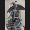 darkstalkers morrigan aensland diorama statue 11