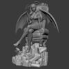 darkstalkers morrigan aensland diorama statue 9